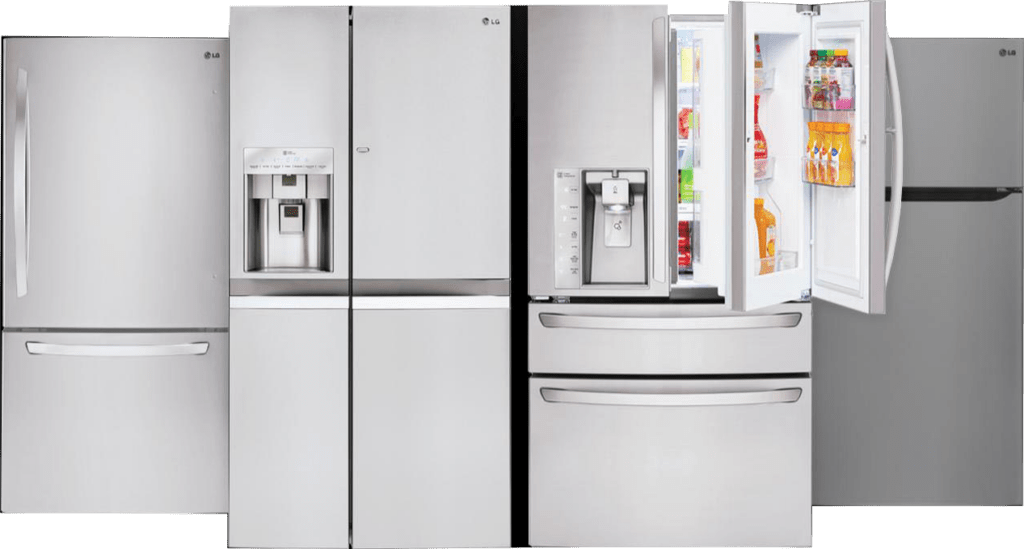 Imagem de dois refrigeradores